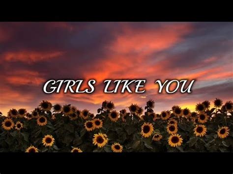 Maroon 5 Girls Like You Lyrics Ft Cardi B YouTube