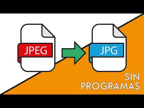 Como Convertir El Formato JPEG A De Manera AUTOMATICA Y SIN