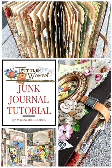 Learn How To Create A Diy Junk Journal Tutorial Products By Graphic