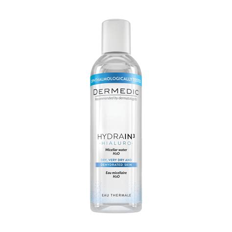 Мицеллярная вода для лица Dermedic Hydrain 3 Hialuro Micellar Water H2O ...