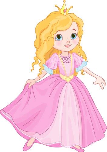 Princess And Cat Royalty Free Vector Image Vectorstock