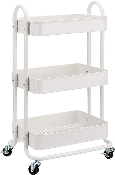 Amazonbasics Chariot De Rangement Niveaux Pour La Cuisine Ou La