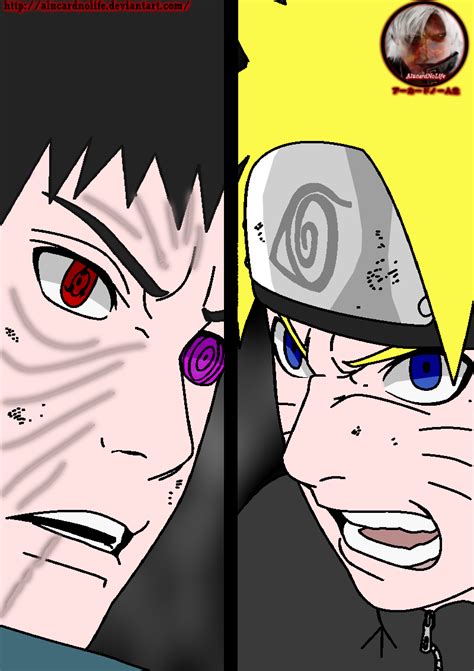 Naruto 612: Obito Uchiha Vs Naruto Uzumaki by AlucardNoLife on DeviantArt