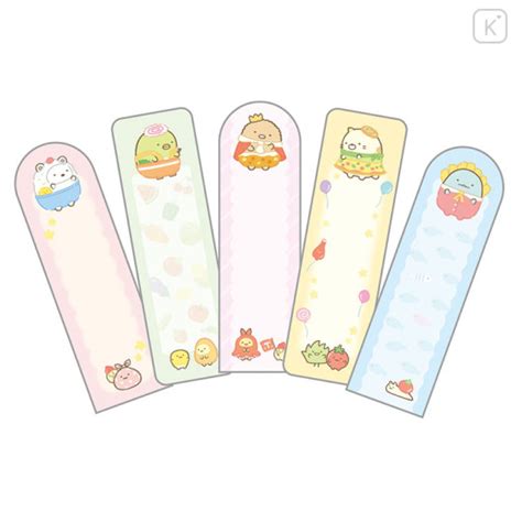 Japan San X Index Sticky Notes Sumikko Gurashi Food Kingdom A