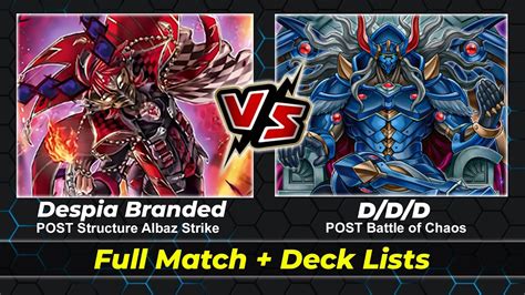 Despia Branded Deck 2022 Post Structure Albaz Strike VS D D D Yugioh