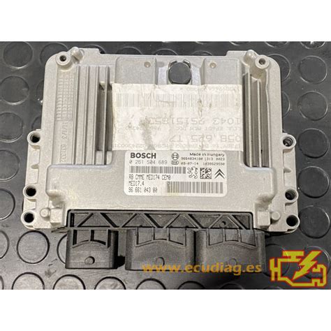 Ecu Bosch Med174 0261s04689 Peugeot 308 I 16i Thp 150hp 9666104380 Sw