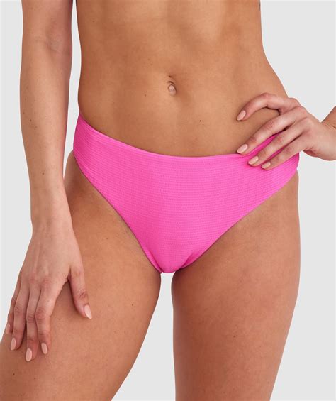 Bras N Things Planet Bliss Swim New Wave Hipster Pant Hot Pink