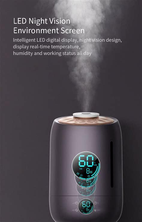 Humidifiers - Deerma DEM-F630 Ultrasonic Humidifier 5L Touch ...