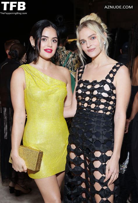 Lucy Hale Sexy Seen Showing Off Her Hot Legs At The Annual Instyle Awards In Los Angeles Aznude