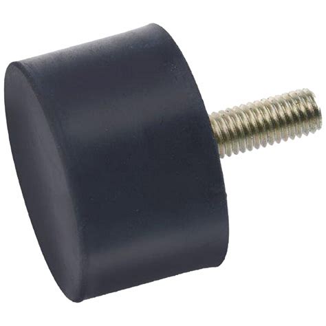 Jw Winco Cylindrical Stud Vibration Shock Absorption Mount