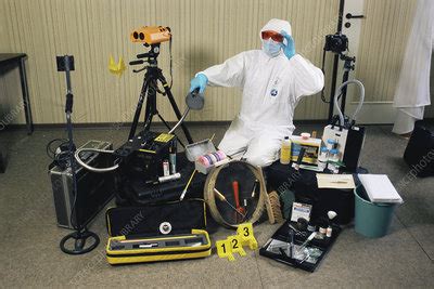 Forensic science equipment - Stock Image - H200/0486 - Science Photo ...