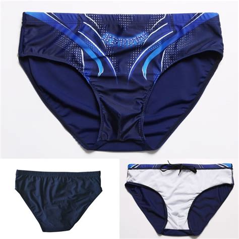 Men Swim Briefs High Elastic Underwear Swim Trunks Briefs Swimming Boxers Fashion Bikini Lazada