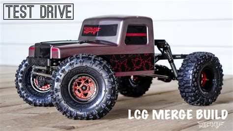 Test Drive Scx10 3 Merge V2 Lcg Chassis Youtube