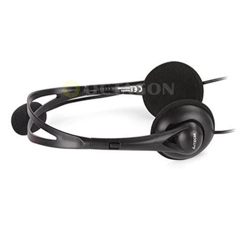A4 TECH HS-6 BLACK ICHAT HEADSET – Octagon Computer Superstore