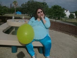 BBW Balloons Where Big Gals Play Naked Balloon Popping By Ssbbw In The Bathroom Gp