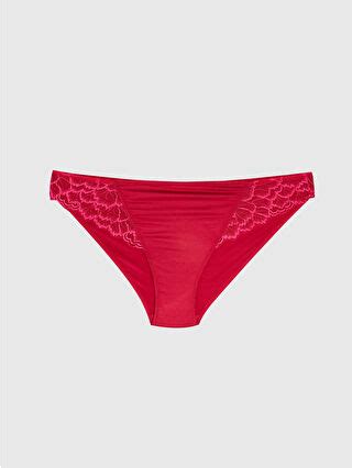 LCW DREAM Gaćice bikini kroja sa čipkastim detaljima S CB Z HLK LC Waikiki