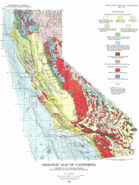 Geologic Map of California