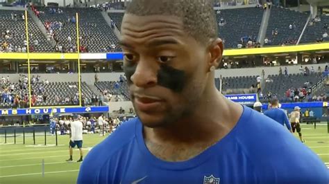 Los Angeles Rams Wide Receiver Allen Robinson Ii First Rams Touchdown