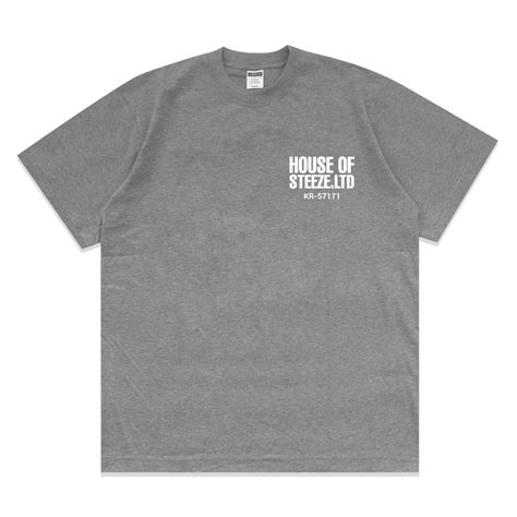 Jual Steezeltd House Of Steeze T Shirt Heater Grey Shopee Indonesia