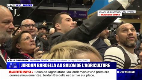 Bain De Foule Pour Jordan Bardella Pr Sident Du Rassemblement National