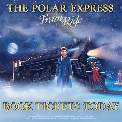 Well? Ya Coming? Book tickets to THE POLAR EXPRESS Train Ride