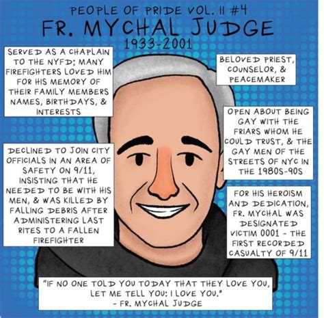 Mychal Judge Gay Saint Of 9 11 And Chaplain To New York Firefighters Bathtub Bulletin