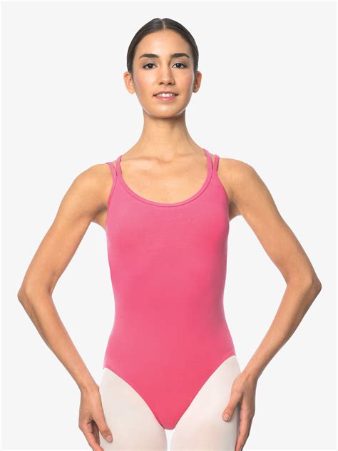 Womens Double Strap Camisole Leotard Camisoles Lulli Lub206