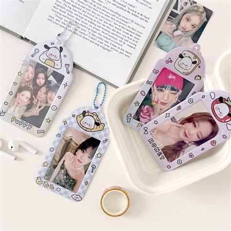 Jual Ready Stock Nami Photocard Holder Kpop Id Card Pvc Frame Bingkai