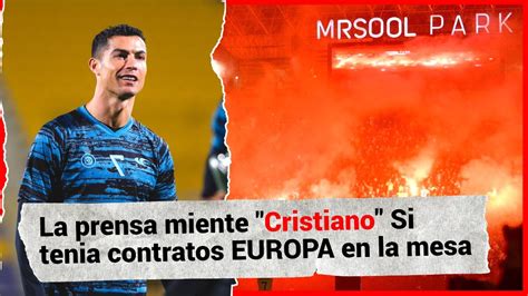 Cristiano Ronaldo Si Tenia Contratos Sobre La Mesa De Equipos Top De