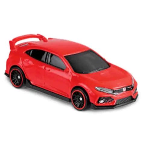 Embalagem Danificada Hot Wheels Nightburnerz 2018 Honda Civic Type R Universo Hot Wheels