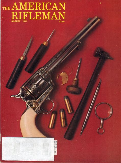 Vintage American Rifleman Magazine August