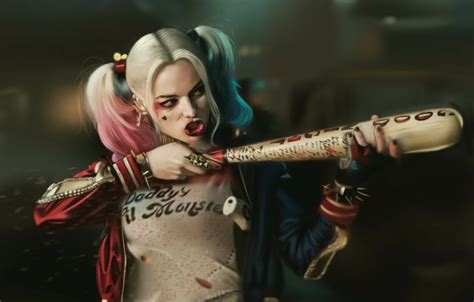 Обои Харли Квинн DC Comics Harley Quinn Suicide Squad Отряд