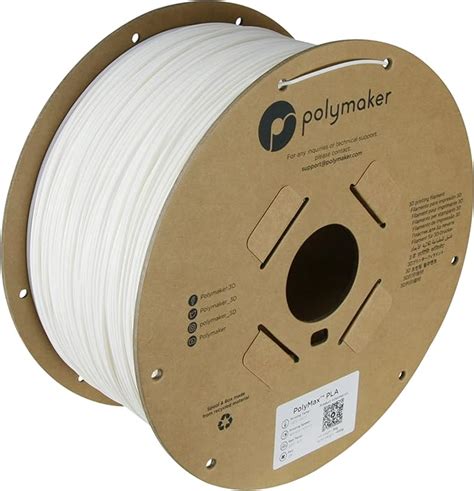 Polymaker Tough Pla Mm D Printer Filament Kg White Pla Filament