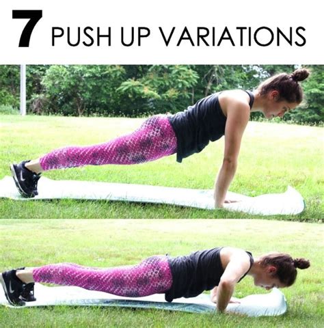 7 Push Up Variations-The Almond Eater