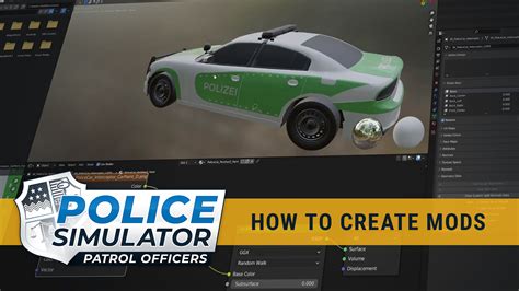 How To Create Your Own Mods In Police Simulator Patrol Officers