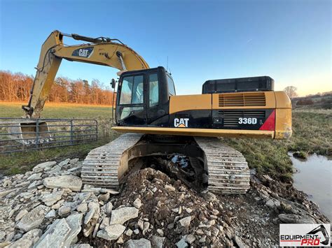 2010 Caterpillar 336dl Excavator For Sale 8800 Hours Canton Pa