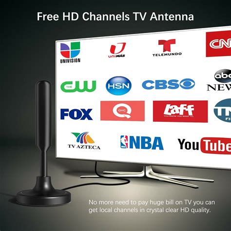 300 Miles Upgraded Tv Antenna Digital Hd Antenna Indoor Hdtv 1080p 4k Long Range Ebay