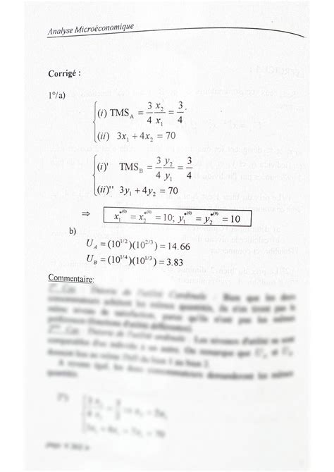 Solution Corrige Exercice Revision Studypool