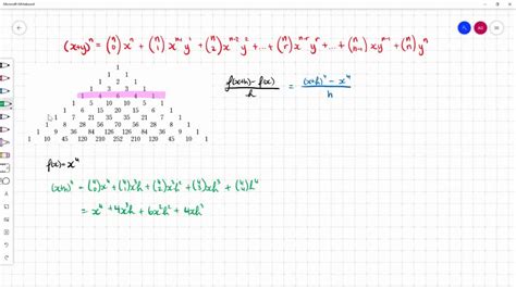 Solved Simplify The Difference Quotient Using The Binomial Theorem If