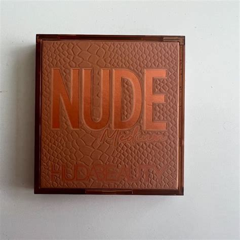 Huda Beauty Makeup Huda Beauty Nude Obsessions Eyeshadow Palette Color Nude Medium Poshmark