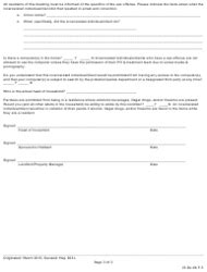 Iowa Parolee Home Placement Questionnaire Sex Offender Fill Out