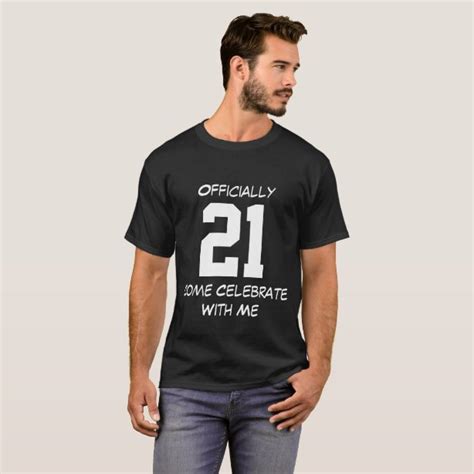 21st Birthday T Shirts 21st Birthday T Shirt Designs Zazzle