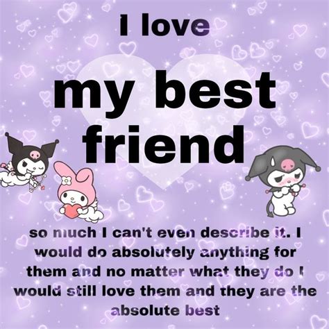 I Love My Bestie Love You Best Friend Love My Best Friend Love You