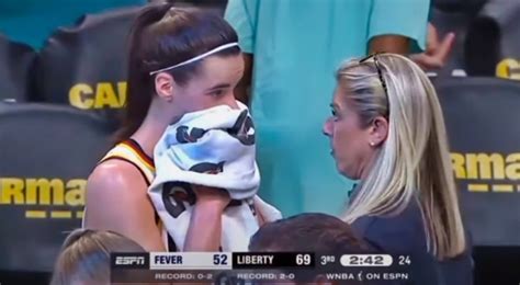VIDEO Hot Mic Catches A Frustrated Caitlin Clark Complaining About Her Teammates To Head Coach