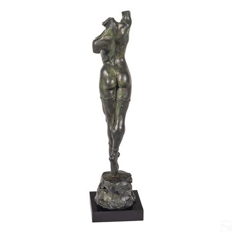 Sold Price Enzo Plazzotta Nude Bronze Sculpture July