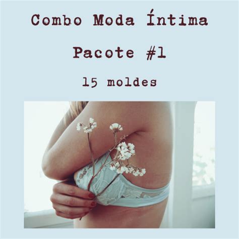 Moldes Lingerie Combo 1 5 Arquivos Digitais PDF no Elo7 Armazém Dos Moldes Digitais