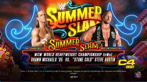 Shawn Michaels 2005 VS Stone Cold Steve Austin WCW World Heavyweight