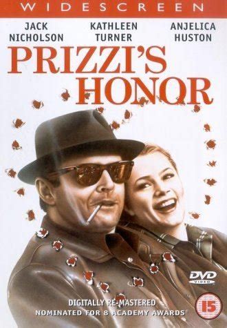 Prizzi S Honor DVD Amazon Co Uk Jack Nicholson Kathleen Turner