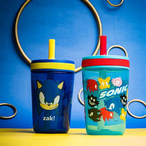 Kelso Leak-Proof Kids Tumbler - Sonic the Hedgehog 15 Ounces – zak.com