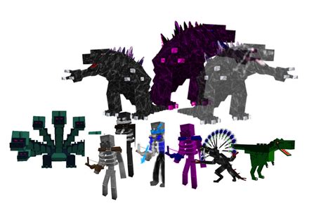 Minecraft mods mobs showcase by nahnadowwww on DeviantArt